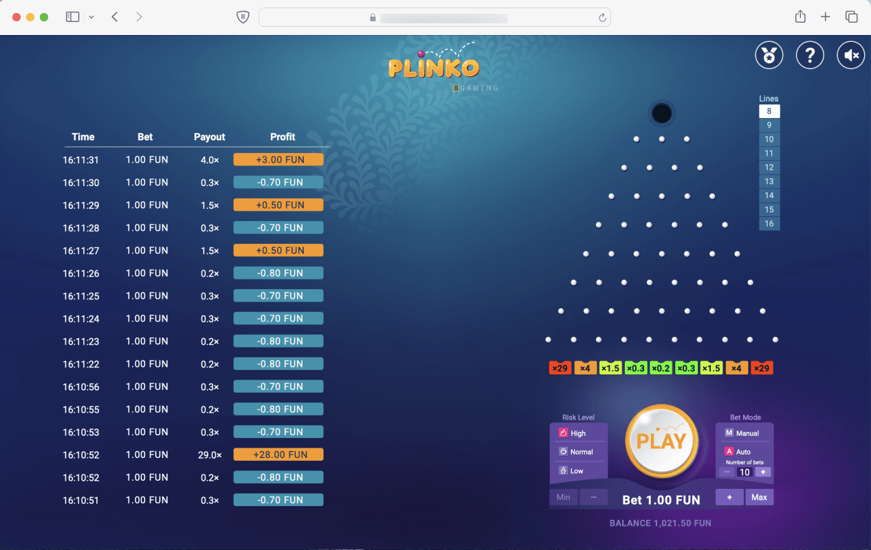 скачати гру plinko